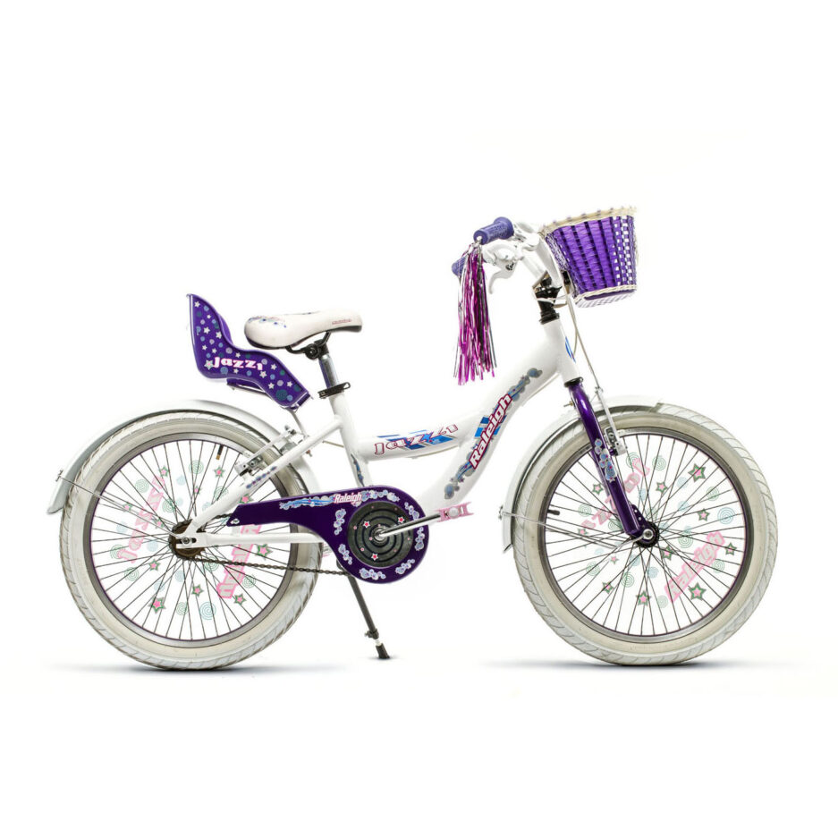 BICICLETA RALEIGH JAZZI RODADO 20 (Blanco/Violeta)