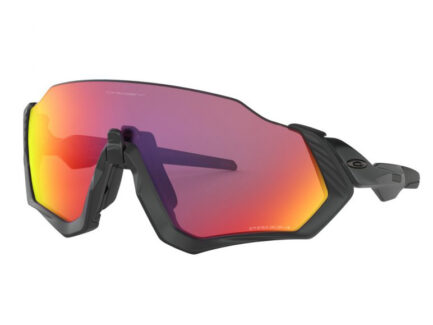 LENTES OAKLEY FLIGHT JACKET (Road Polished Black Matte Black/Prizm Road)