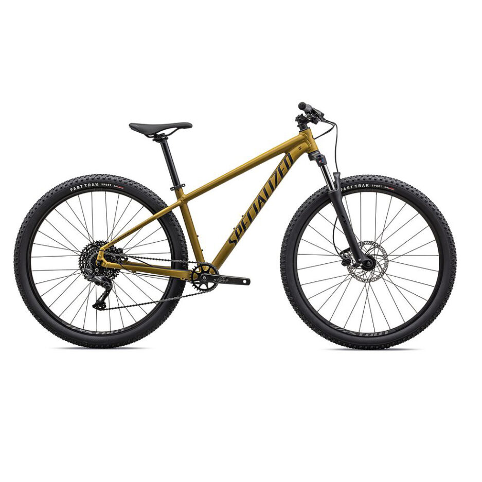 BICICLETA SPECIALIZED ROCKHOPPER COMP 2023 (Satin Harvest Gold / Obsidian)
