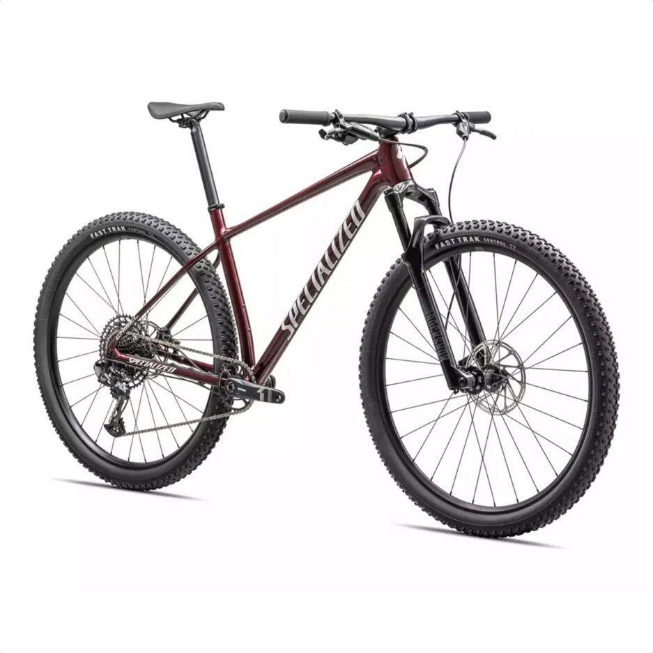BICICLETA SPECIALIZED CHISEL COMP 2023 (Gloss Red Tint Over Smoke/White)