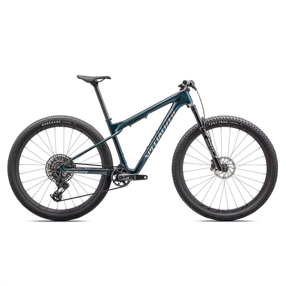 BICICLETA SPECIALIZED EPIC WORLD CUP PRO (Gloss Deep Lake Metallic/Chrome)