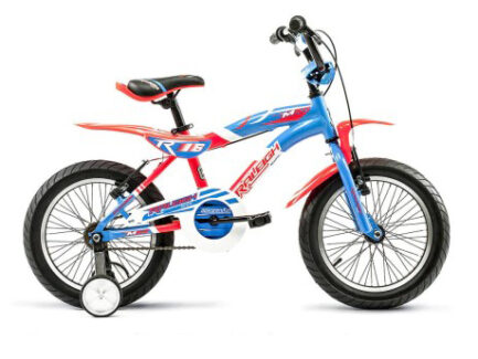 BICICLETA RALEIGH MXR16 RODADO 16 (Azul/Naranja/Blanco)