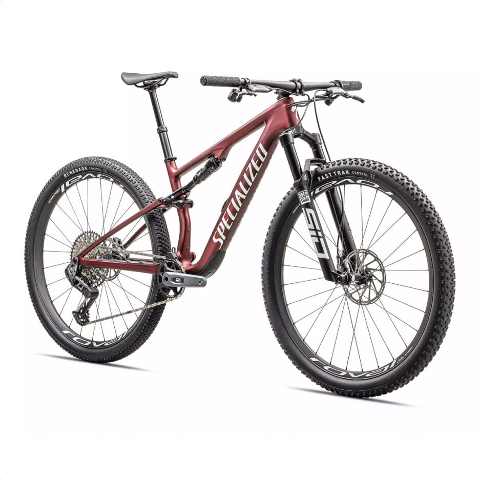BICICLETA SPECIALIZED EPIC 8 EXPERT (Satin Red Sky/White)