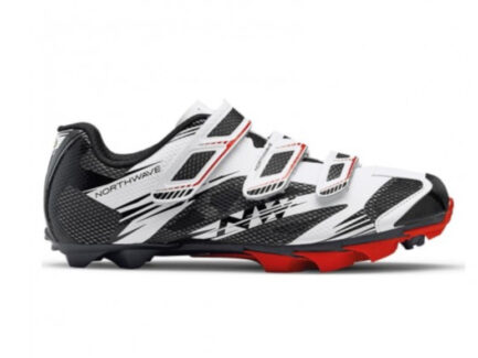 ZAPATILLAS MTB NORTHWAVE SCORPIUS 2 (Blanco/Negro/Rojo)