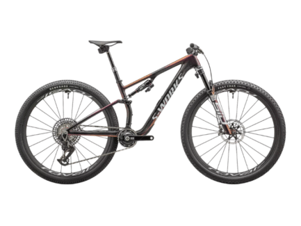 BICICLETA SPECIALIZED S-WORKS EPIC 8 (Gloss Carbon/Metallic Vivid Pink/Viavi Magenta Gold/Metallic Midnight Shadow/White)