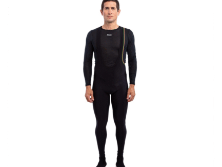 CALZA LARGA SANTINI UCI RAINBOW HOMBRE (Black)