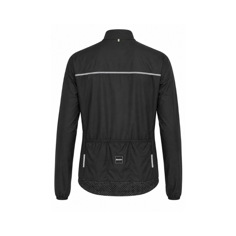 CAMPERA SANTINI ROMPEVIENTO RTR (Black) - Imagen 2