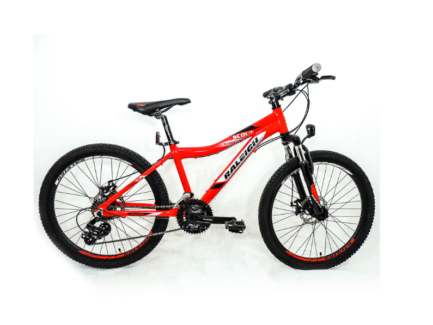 BICICLETA RALEIGH SCOUT JUNIOR RODADO 24 (Rojo/Blanco/Negro)