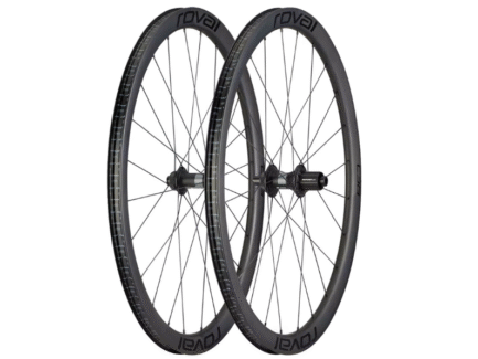 RUEDAS ROVAL RAPIDE C 38 (Satin Carbon/Black)