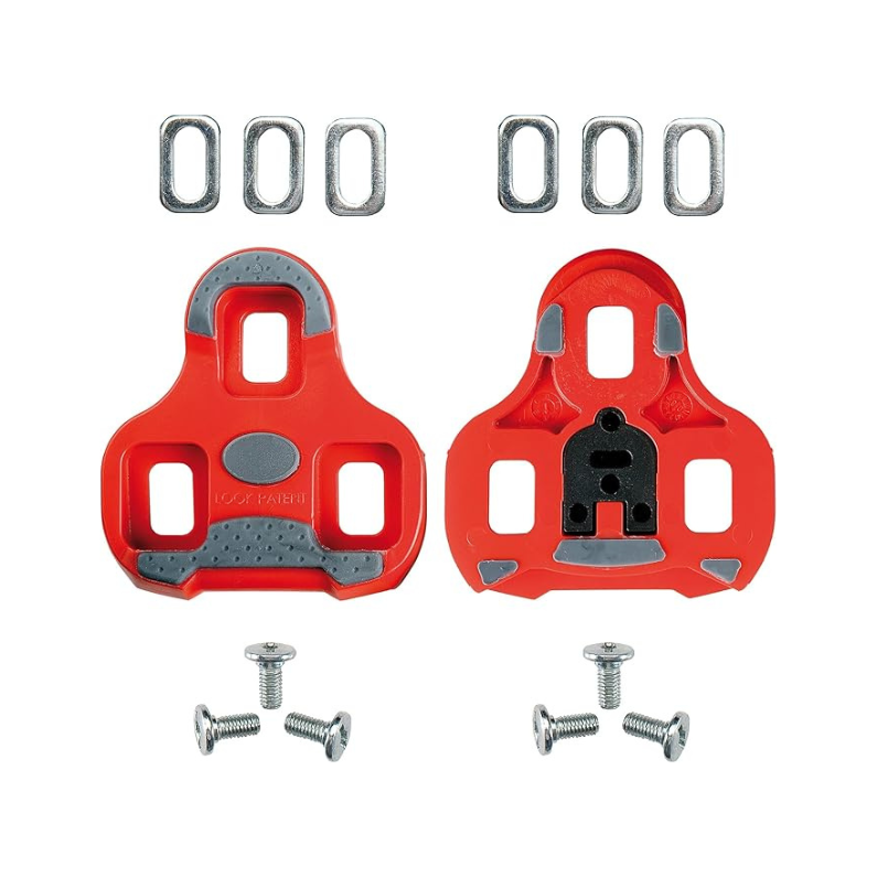 CALAS DE RUTA LOOK KÉO GRIP 9º (Rojas) - Imagen 3