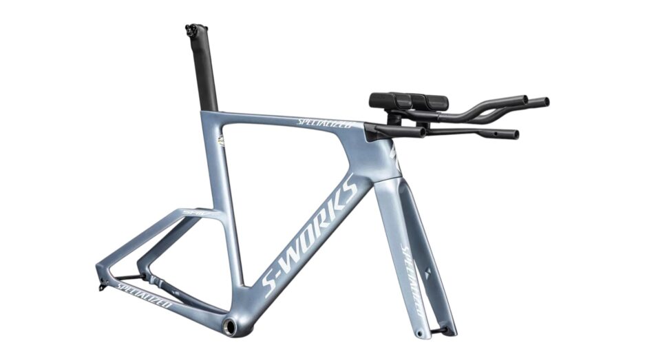 CUADRO S-WORKS SHIV TT MODULE (Gloss Glacial Metallic/Red To Gold Pearl Edge Fade/Metallic White Silver) - Imagen 2