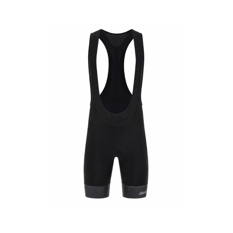 CALZA CORTA CON TIRADORES SANTINI HORIZON (Black)