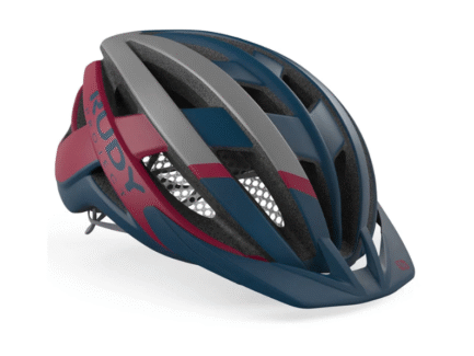 CASCO RUDY PROJECT VENGER CROSS (Blue Navy/Merlot Matte)