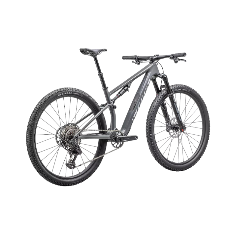BICICLETA SPECIALIZED EPIC 8 COMP (Gloss Ashen Gray / White) - Imagen 3