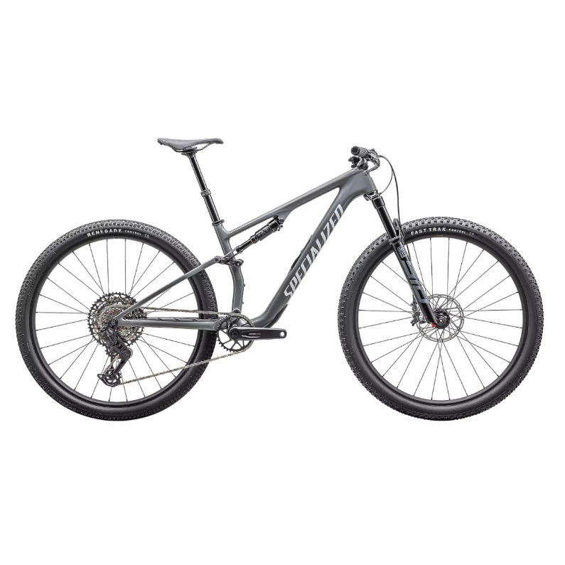 BICICLETA SPECIALIZED EPIC 8 COMP (Gloss Ashen Gray / White)