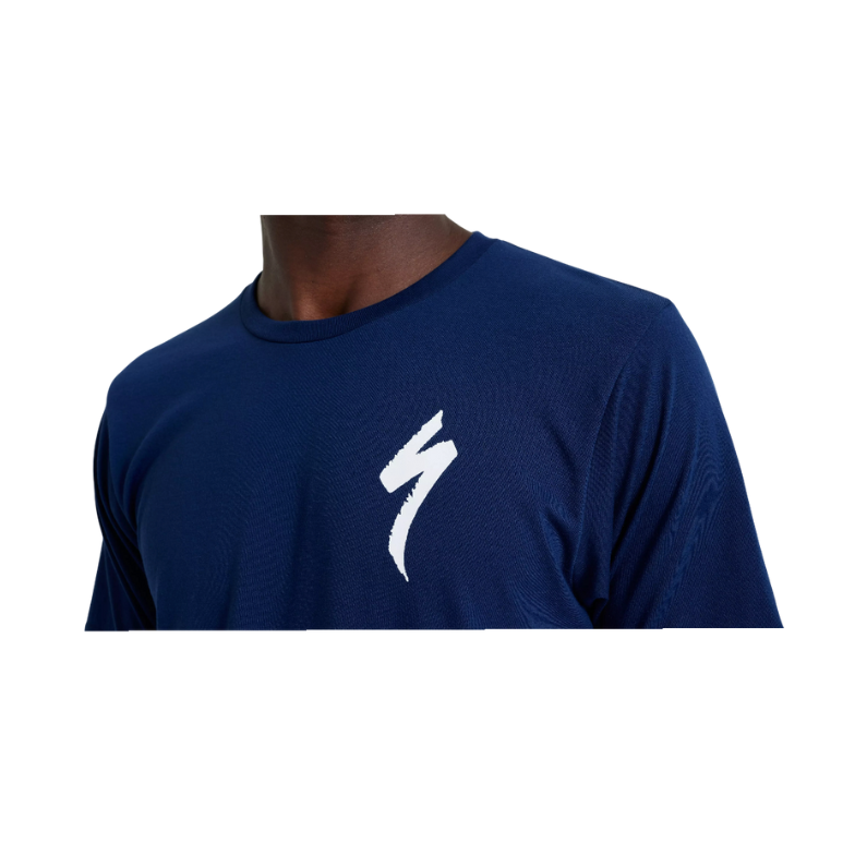 REMERA SPECIALIZED MANGA CORTA HOMBRE (Deep Marine) - Imagen 3