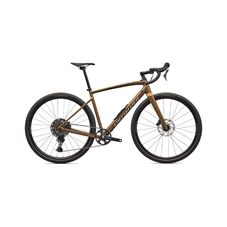BICICLETA SPECIALIZED DIVERGE 4 SPORT ALLOY (Satin Burnt Gold Metallic/Shadow Silver)