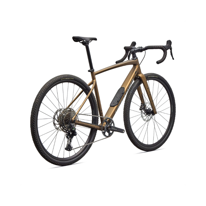 BICICLETA SPECIALIZED DIVERGE 4 SPORT ALLOY (Satin Burnt Gold Metallic/Shadow Silver) - Imagen 3
