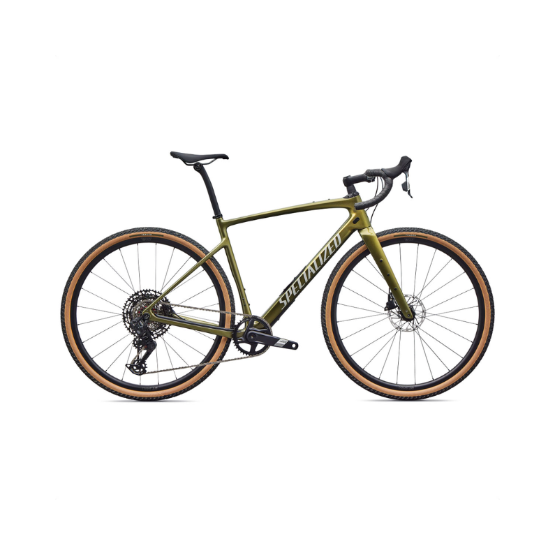 BICICLETA SPECIALIZED DIVERGE 4 COMP CARBON (Laurel Green Metallic/dolomite Metallic)