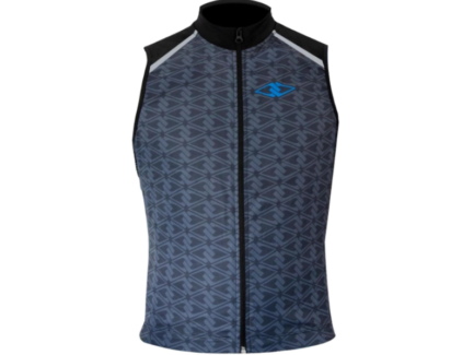 CHALECO ZIROOX ULTRA LIGHT ESTAMPADO (Black/Blue)