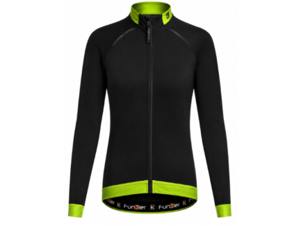 CAMPERA FUNKIER BERNALDA HOMBRE (Negro/Verde Fluor)