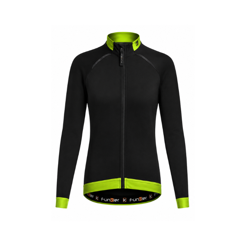 CAMPERA FUNKIER BERNALDA HOMBRE (Negro/Verde Fluor)