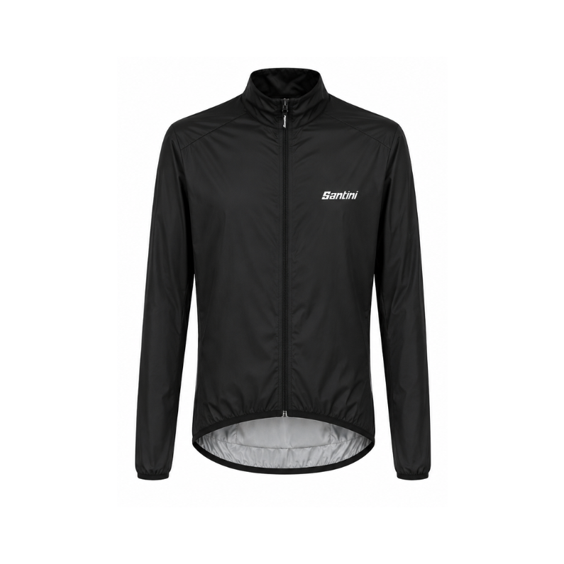 CAMPERA ROMPEVIENTO SANTINI NEBULA HOMBRE (Black)