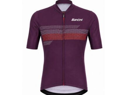 JERSEY SANTINI HORIZON (Burgundy)