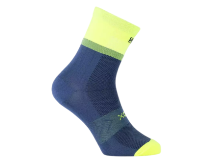 MEDIA SOX FLUOBIKE (Azul/Amarillo)