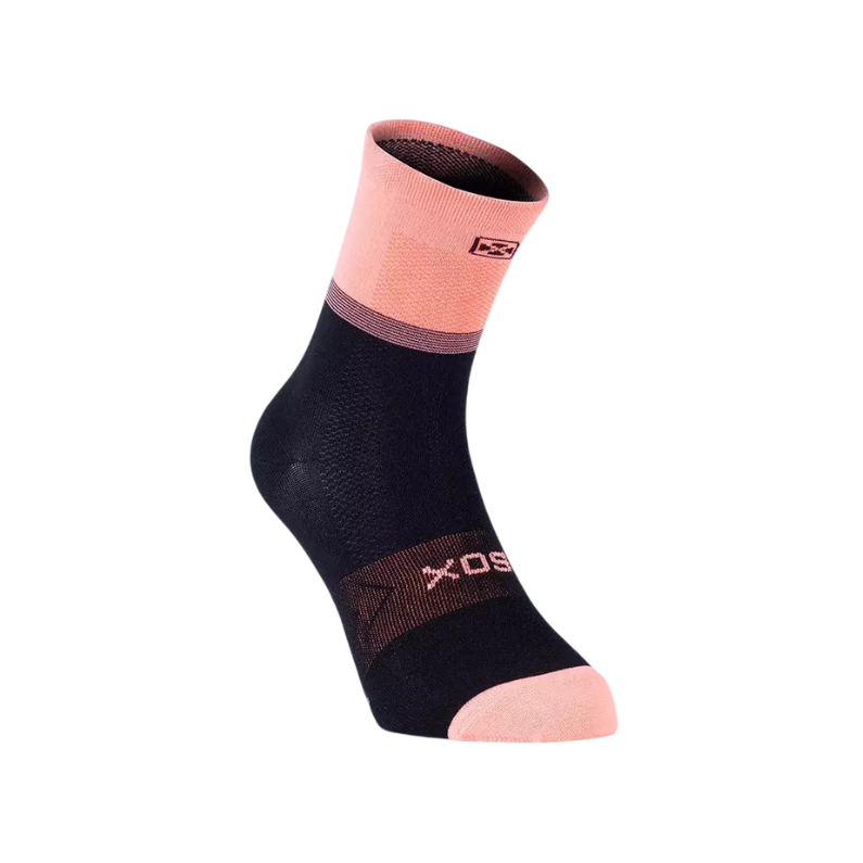MEDIA SOX FLUOBIKE (Negro/Naranja) - Imagen 2