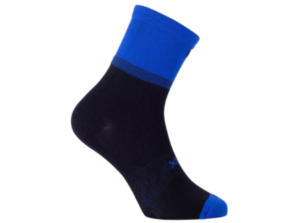 MEDIA SOX FLUOBIKE (Negro/Azul)