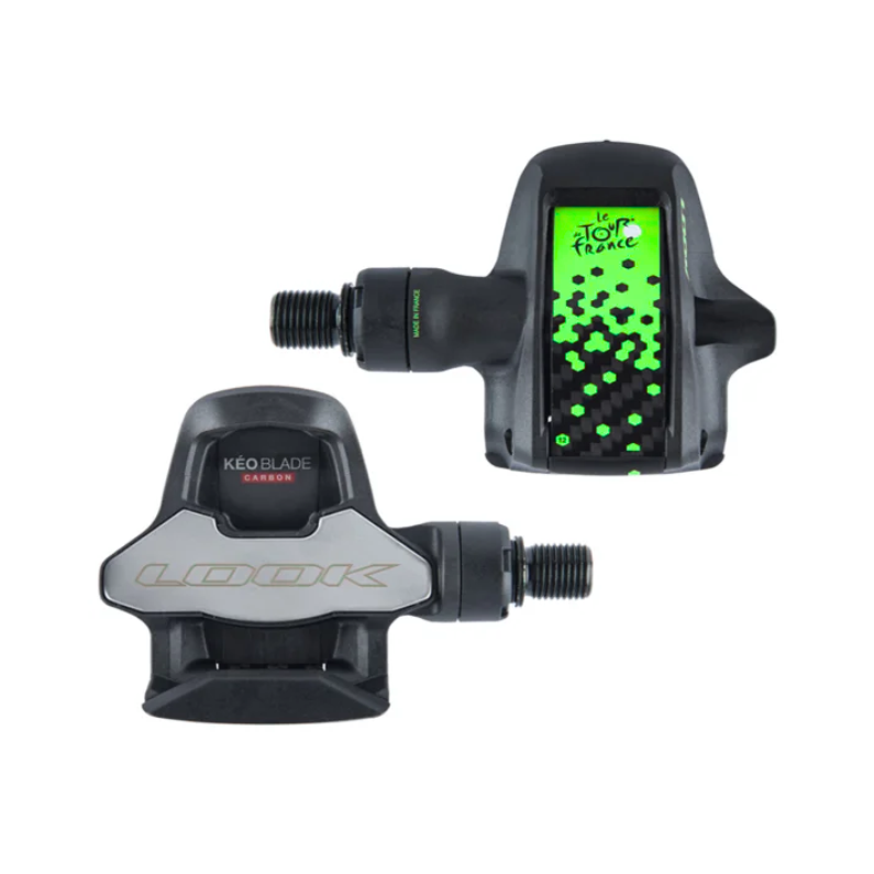 PEDALES RUTA LOOK KEO BLADE CARBON TOUR DE FRANCE EDITION - Imagen 2