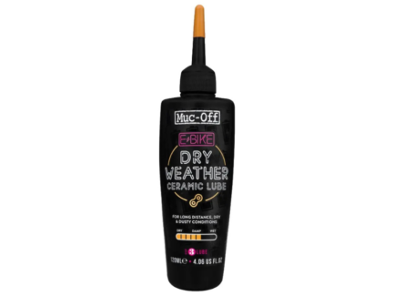 LUBRICANTE PATA CADENA MUC-OFF EBIKE SECO (120ml)