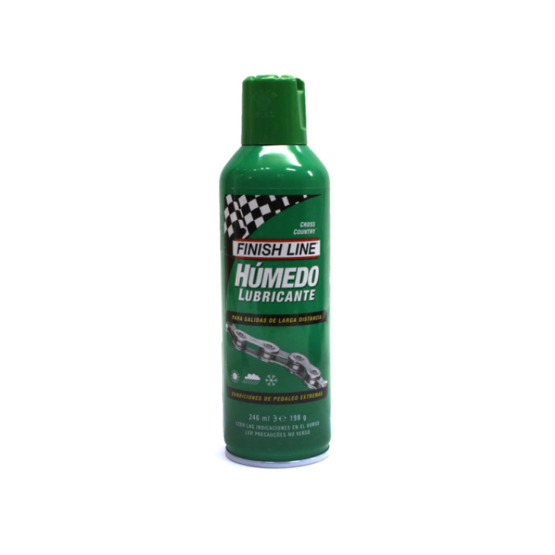 LUBRICANTE BICICLETA FINISH LINE HUMEDO AEROSOL (246 ml)