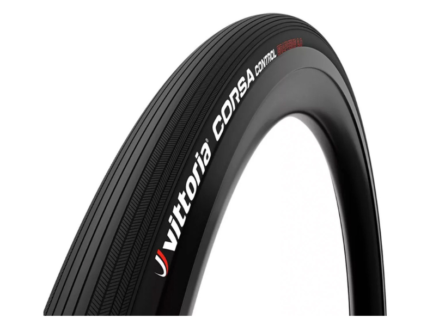 CUBIERTA RUTA VITTORIA CORSA CONTROL 700x25c TUBELESS READY (Black)