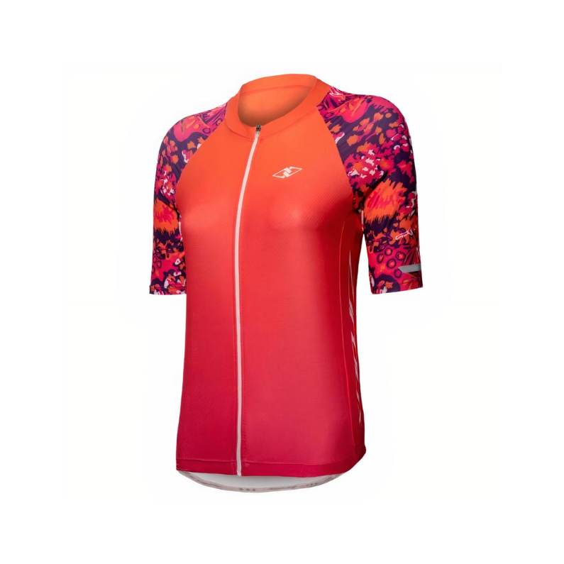 JERSEY ZIROOX MILAN FLOWERS MUJER (Naranja)