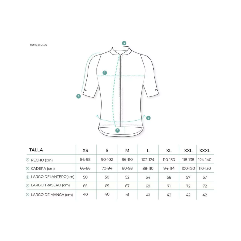 JERSEY ZIROOX LIMAY ARG CS HOMBRE (Azul) - Imagen 3