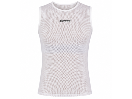 REMERA PRIMERA PIEL SIN MANGAS SANTINI (White)