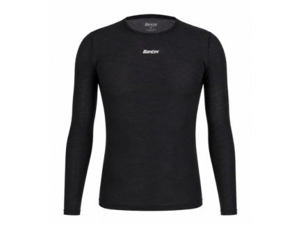 BASELAYER SANTINI MANGA LARGA (Black)
