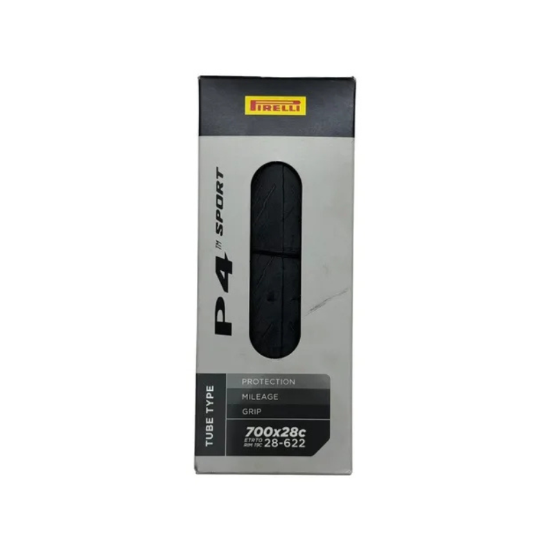 CUBIERTA PIRELLI P4 SPORT 700x28c CON CAMARA 700x28c (Black) - Imagen 4