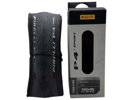 CUBIERTA PIRELLI P4 SPORT 700x28c CON CAMARA 700x28c (Black)